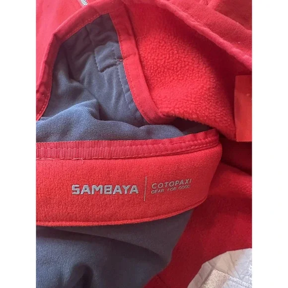 Cotopaxi Utah Jazz Sambaya Polartec Fleece Full Zip Hoodie‎ Jacket Red Medium - Picture 6 of 11